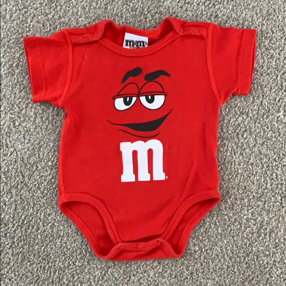 Red m&m Onesie